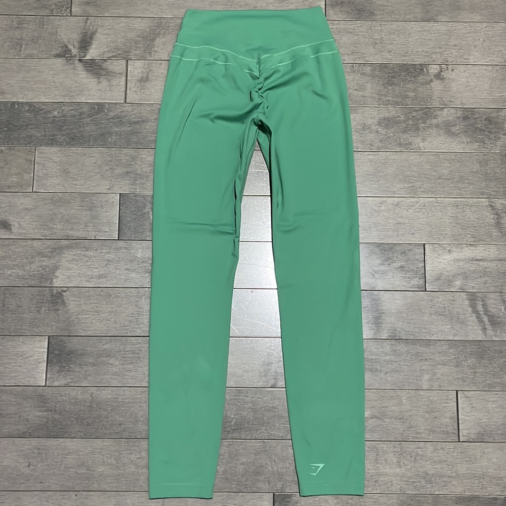 Gymshark Whitney Simmons High Waist Legging - Palm Green - Small - Picture 6 of 9